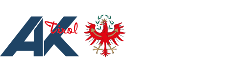 Logo der Arbeiterkammer Tirol mit Tiroladler